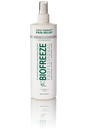 RB HEALTH BIOFREEZE PROFESSIONAL TOPICAL PAIN RELIEVER  Biofreeze Professional, 16 oz Spray Pump, Colorles