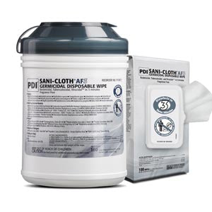 Pdi - Professional Disposables, Intl. Pdi Sani-Cloth Af3 Germicidal Disposable Wipe  3 Germicidal Disposable Wipe, X-Lrg., 11½" x 11¾",
