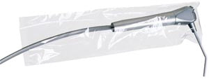 SLEEVE AIR/WATER SYRG OPEN2.5X10 500/BX 36BX/CS