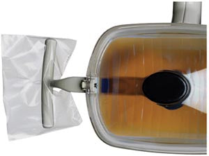 Mydent Defend Barrier Products  Light Handle Sleeve 4" x 5.75" Clear, 500/bx