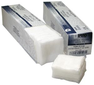 SPONGE COTTON FILLED 8PLY NS2X2 5000/CS