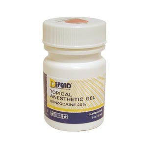 Mydent Defend Topical Anesthetic Gel  Jar, Banana