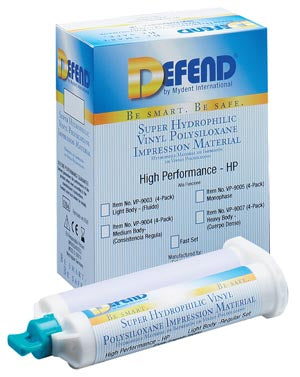 Mydent Defend Super Hydrophilic Vps Impression Material  Polysiloxane Impression Material, Light Body Regul
