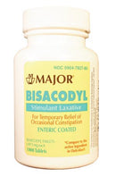 BISACODYL LAXATIVE 5MG EC TAB1000S NDC00904-6748-80