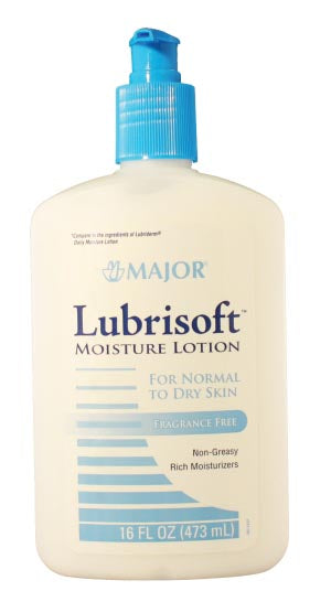 Major Pharmaceuticals Major Skin Care  LubriSoft Lotion, 480mL, Compare to Lubriderm, NDC