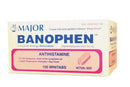 Major Pharmaceuticals Major Allergy Caplets  Banophen, Mini-Tabs, 25mg, 100s, Compare to Benadr