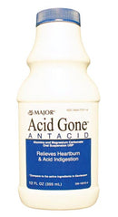 Major Pharmaceuticals Major Antacid Liquid  Acid Gone, Liquid, 12 oz, Compare to Gaviscon, NDC