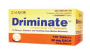 MOTION SICKNESS DRIMINATE 50MG100S TABS NDC00904-2051-59