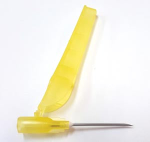 Exel Corporation Exel Safety Hypodermic Needles  Safety Hypodermic Needle, 20G x 1", 100/bx, 10 bx/