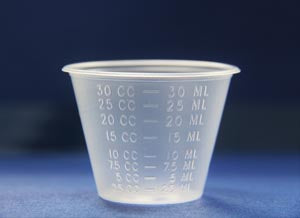 Gmax Industries, Inc. Gmax Medicine Cups  Medicine Cup, 1 oz, Graduated mL/cc only, Transluc