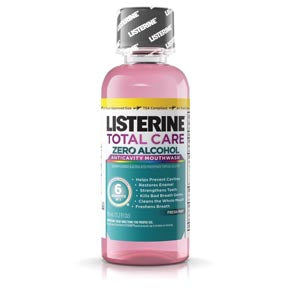 Johnson & Johnson Oral Health Products J&J Listerine Total Care Zero  Mint, 95mL (3.2 oz), 24/cs