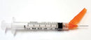 SYRINGE SAFETY 3ML W/NEEDLESAFETY 25GX5/8 50/BX 8BX/CS