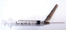 SYRINGE SAFETY 3ML W/NEEDLESAFETY 22GX1.5 50/BX 8BX/CS