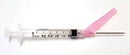 SYRINGE SAFETY 3ML W/NEEDLESAFETY 18GX1.5 50/BX 8BX/CS