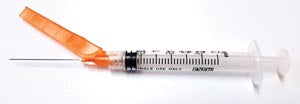 Exel Corporation Exel Securetouch Safety Syringes  Syringe (3 mL) w/ Safety Needle (25G x 1½"), 50/bx