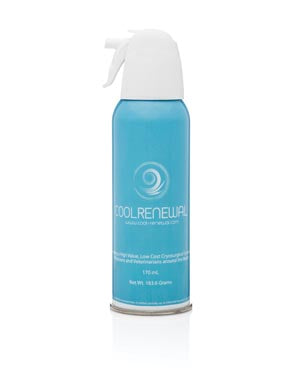 Cool Renewal, Llc Cool Renewal Replacement Canisters  Single (1) 170mL Canister of Cryogen, 1 Extender T