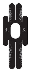 Mueller Sports Medicine, Inc. Mueller Easyfit Kinesiology Pre-Cut Tape  Tape, Knee, 3 applications/pk (In retail pkg)