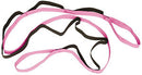 Therapeutic Rangemaster Stretchstrap  Stretching Aid, 5 ft 7" Long, Pink Webbing with Bl