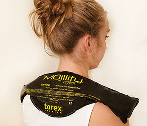 Torex Mojility Flat Packs  Cold Pack, Flat, Cervical, 21" Long, Black, 6/cs (