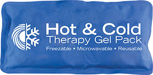 Compass Health Reusable Hot/Cold Gel Packs  Hot/Cold, 5" x 10", Soft Touch Premium Material, R