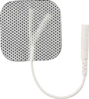 Compass Health Electrodes  Electrodes, 1.5" x 1.5", White Cloth, Poly Bag, La