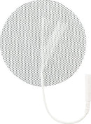Compass Health Electrodes  Electrodes, 3" Round, White Cloth, Poly Bag, Latex