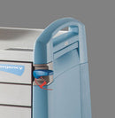 Capsa Healthcare Avalo Standard Medical Cart Am Handle Upgrade  UG-AM10HR-EB - Upgrade, Am Handle Right, Ext Blue,