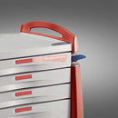 Capsa Healthcare Avalo Standard Medical Cart Am Handle Upgrade  UG-AM10HR-ER - Upgrade, Am Handle Right, Emerg Red