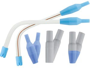 Crosstex International Crosstex Safe-Flo Saliva Ejector  Adapter, 50 pieces/bg