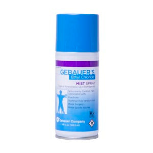 Gebauer Company Gebauer Ethyl Chloride  Mist Spray, 3.9 fl oz (115ml), Aerosol Can (Rx), 1
