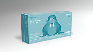 Ventyv Nitrile Powder Free Exam Glove Select 3.0 (Walrus)  Glove, Exam, Nitrile, Powder-Free (PF), Polymer Co