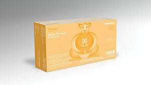 Ventyv Nitrile Powder Free Exam Glove Plus 5.0 (Kangaroo)  Glove, Exam, Nitrile, Powder-Free (PF), Textured F