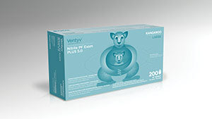 Ventyv Nitrile Powder Free Exam Glove Plus 5.0 (Kangaroo)  Glove, Exam, Nitrile, Powder-Free (PF), Textured F