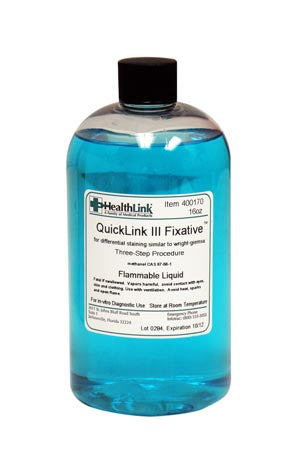 Edm3 Company Llc Edm3 Stains And Reagents  400170 - Quicklink III, Fixative, 16 oz