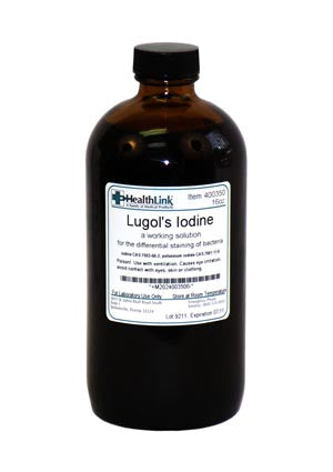 Edm3 Company Llc Edm3 Stains And Reagents  400350 - Lugol's Iodine, 16 oz