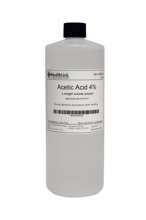 Edm3 Company Llc Edm3 Stains And Reagents  400430 - Acetic Acid, 4%, 32 oz