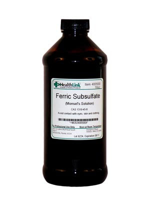 Edm3 Company Llc Edm3 Stains And Reagents  400500 - Monsel's Solution, 16 oz