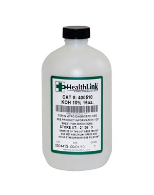 LTD QTY REAGENT KOH POTASIUMHYDROXIDE 10PCT 16OZ