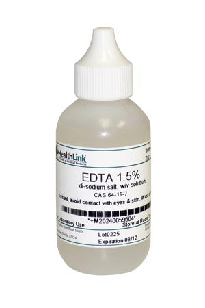 Edm3 Company Llc Edm3 Stains And Reagents  400595 - Disodium EDTA, 1.5%, Dropper Bottle, 2 oz
