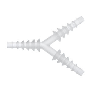 Cardinal Health Tubing Connectors  Connector, Y, 6 - in -1, Clean, 15/bx, 10 bx/cs