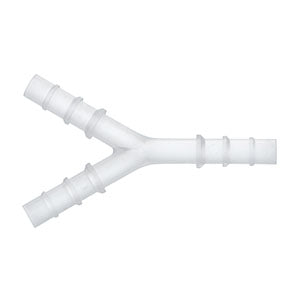 Cardinal Health Tubing Connectors  Connector, Y, 1/4, Clean, 50/bx, 10 bx/cs