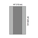COVER TABLE 44X90 22/CS