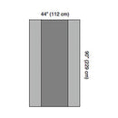 Cardinal Health Convertors General Surgery Drape Sheets And Components  Cover, Table with Reinforced Back, 44 x 90, 22/cs