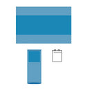 PACK BASIC W/65X90 TABLE COVR12/CS