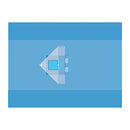 DRAPE ORTHO ARTHROSCOPY W/POUCH FENESTRD 12/CS