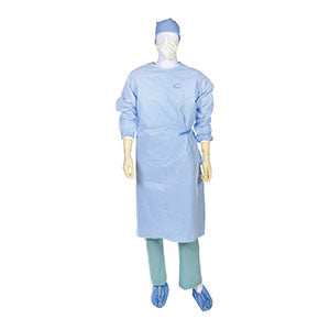 GOWN SURGICAL IMPERV RAGLANSLV LG 20/CS