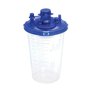 Cardinal Health Medi-Vac Guardian Suction Canisters  Suction Canister, 1200cc, 40/cs