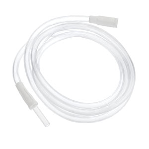 Cardinal Health Medi-Vac Clear Nonconductive Tubing  Connector, 3/16 x 6 'L, Sterile, 50/cs