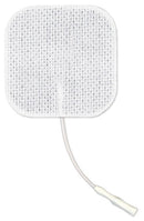 Axelgaard Ultrastim X Electrodes  ULTRASTIM Cloth Electrode, 2" x 2", Square, White,