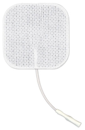Axelgaard Ultrastim X Electrodes  ULTRASTIM Cloth Electrode, 2" x 2", Square, White,